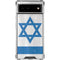 Israel Flag Distressed Google Pixel 6 Clear Case